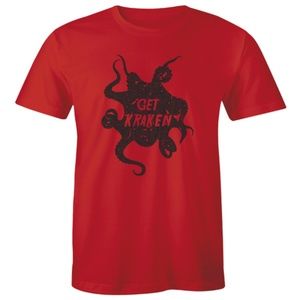 Lets Get Kraken Sea Monster Mystical Men's T-shirt
